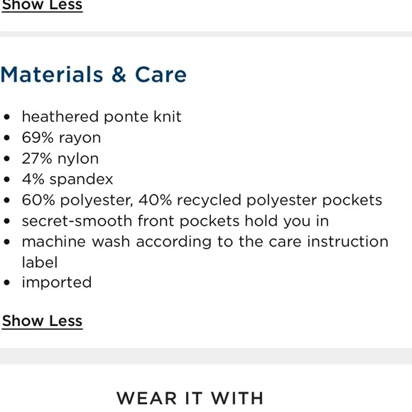 Extra High-Waisted Stevie Straight Ankle Pants - Picture 7 of 7